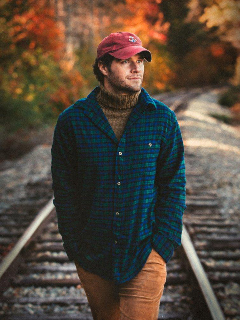 Grandad's Plaid Flannel Shirt