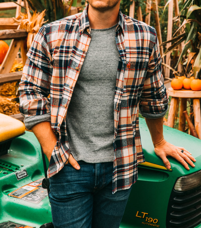 Acorn Harvest Flannel Shirt - Men's