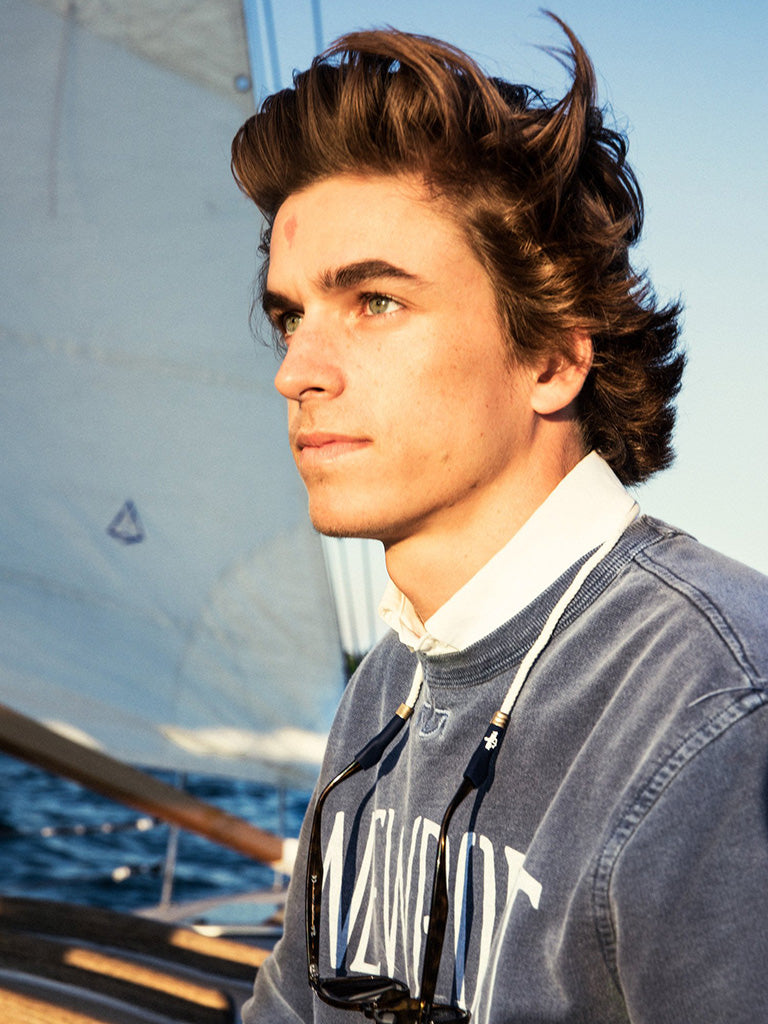 Anchor Ropies White - Kiel James Patrick Anchor Bracelet Made in the USA