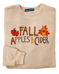 Fall Apples and Cider Sweatshirt