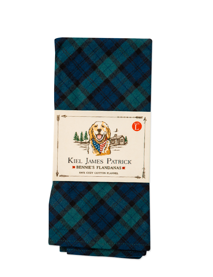 Balsam Fur Flannel Dog Bandana