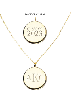 Long 2025 monogram necklace