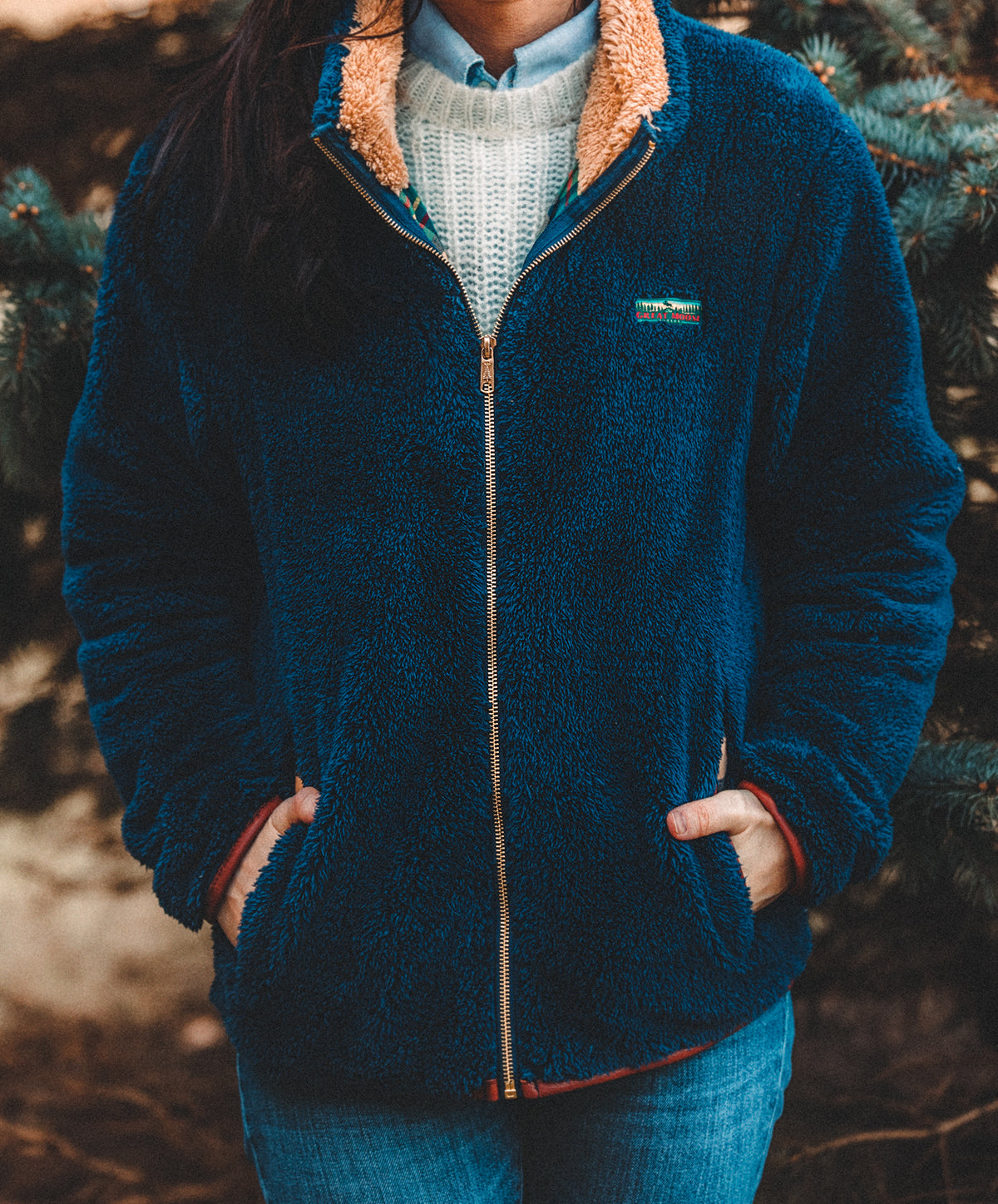 Vermont Moose Fleece