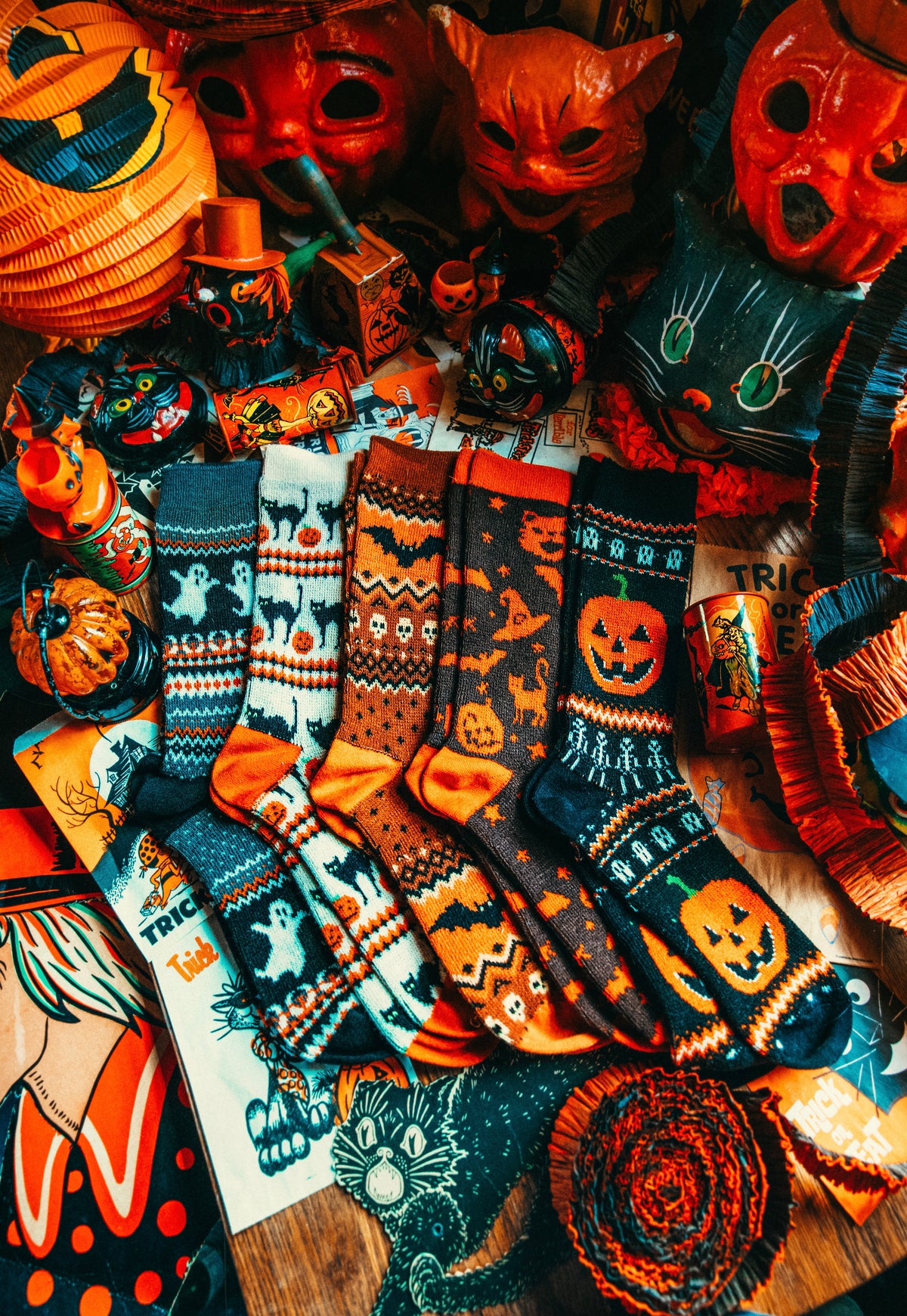 Scaredy Cat Socks