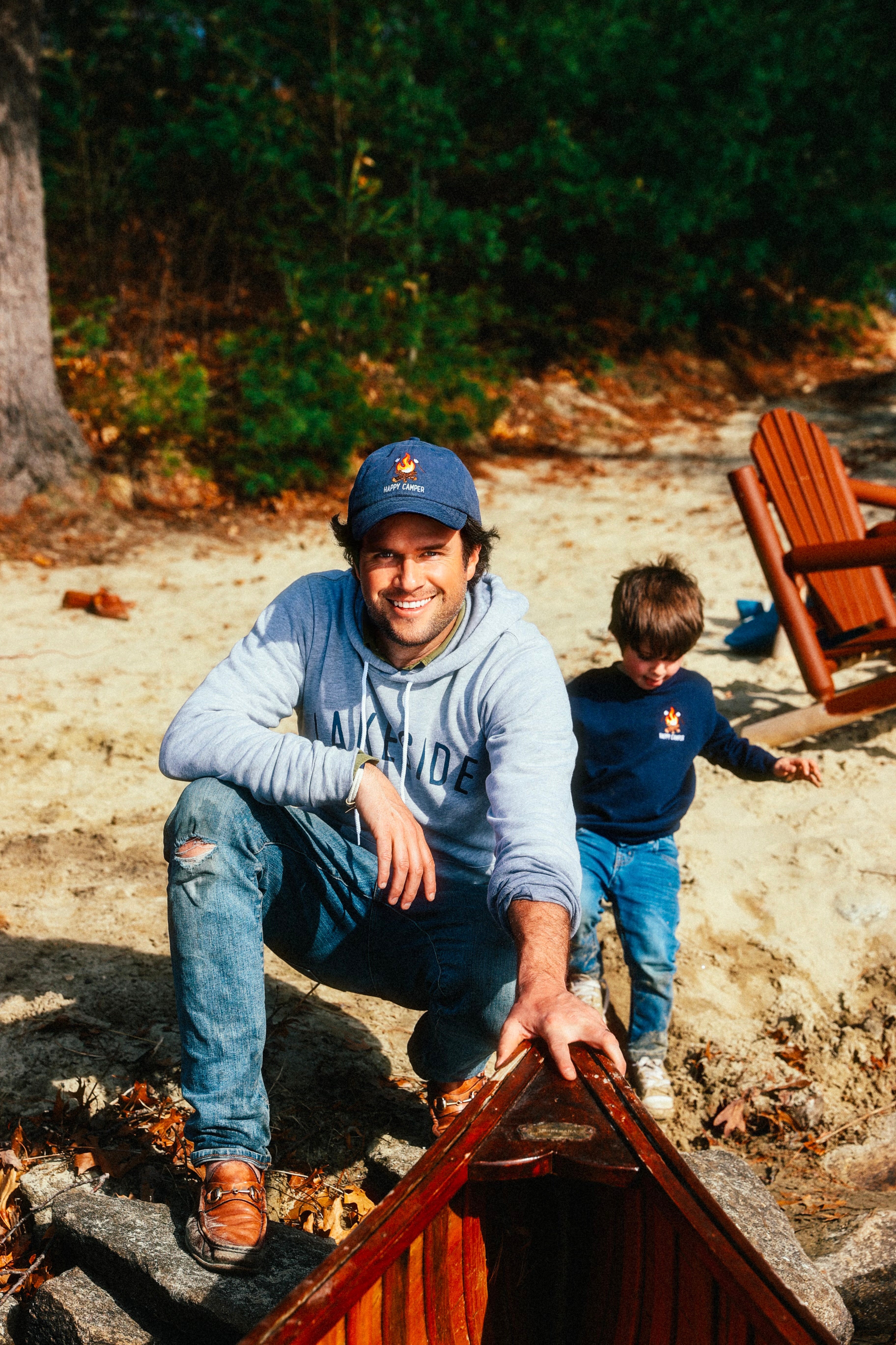 S'mores Happy Camper Hat