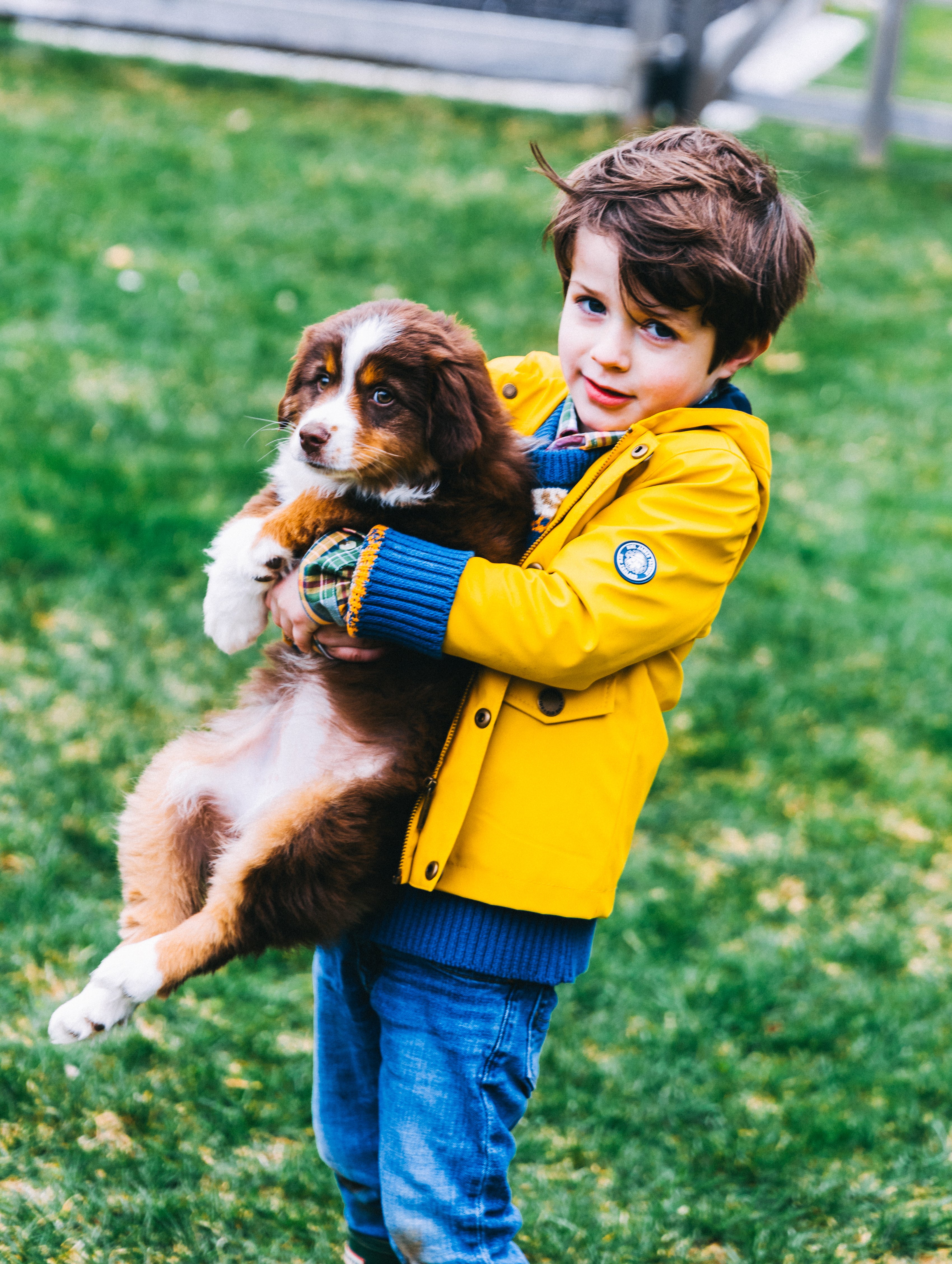 Old Salt Raincoat in Yellow - Kids