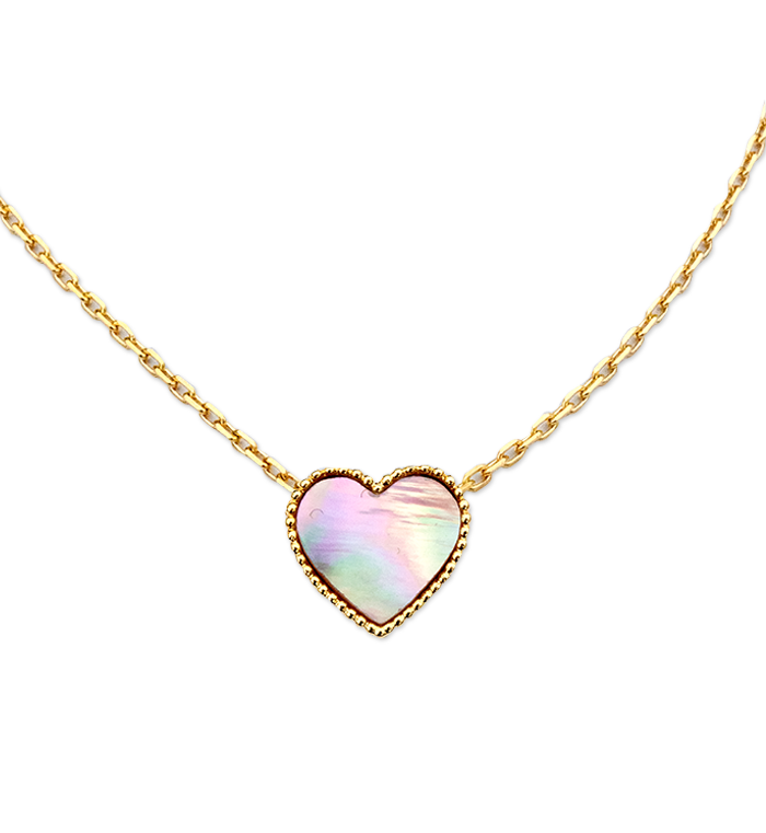 Heart of the Sea Mother of Pearl Necklace