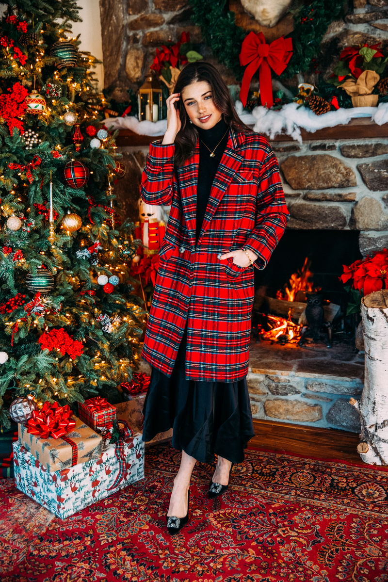 Helena Tartan Coat