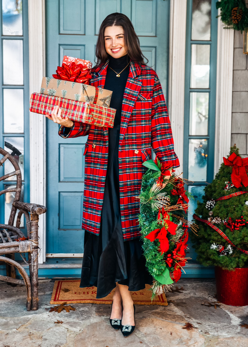 Helena Tartan Coat Kiel James Patrick