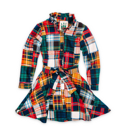 Cotton flannel dress hot sale