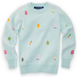 Hoppy Spring Kids Sweater
