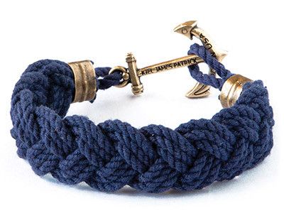 Benjamin's Compass Rose - Kiel James Patrick Anchor Bracelet Made in the USA