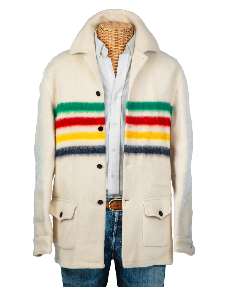 Vintage Hudson Bay Point Blanket Coat Kiel James Patrick