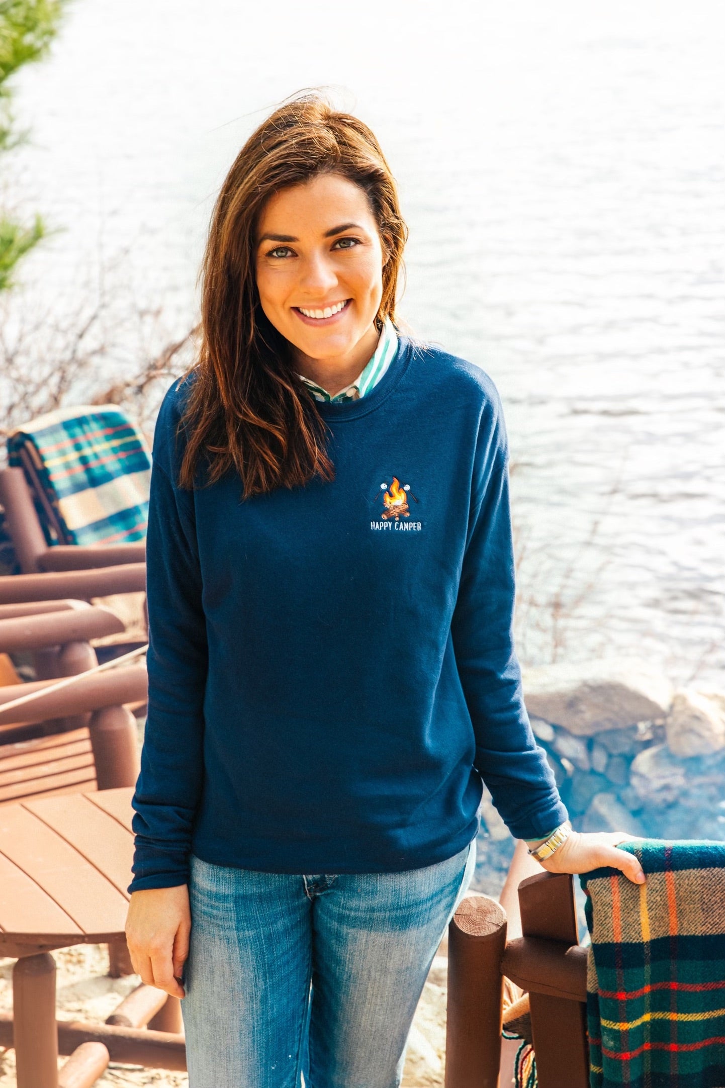S'mores Happy Camper Sweatshirt