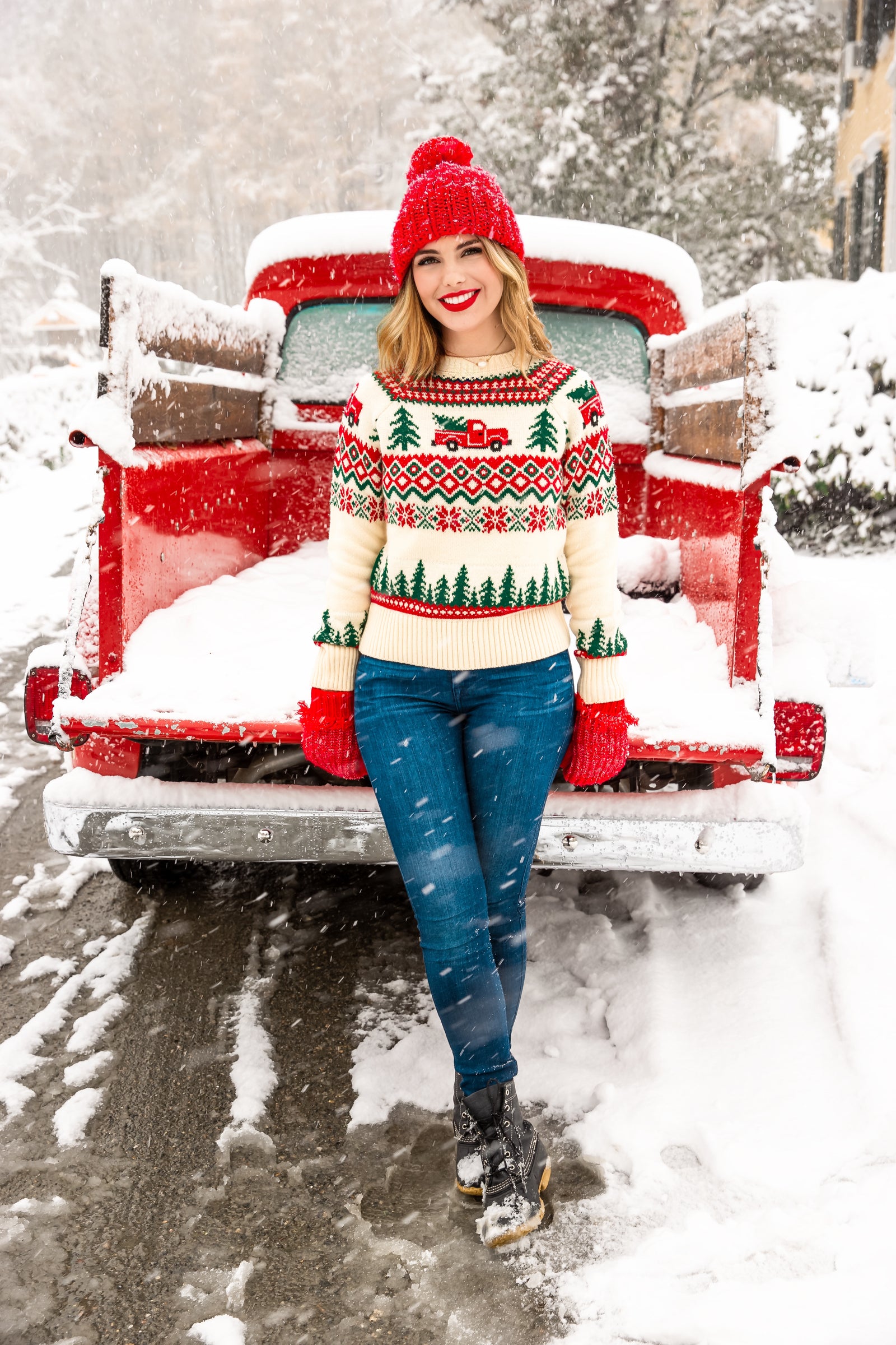Santa's New Sleigh Sweater – Kiel James Patrick