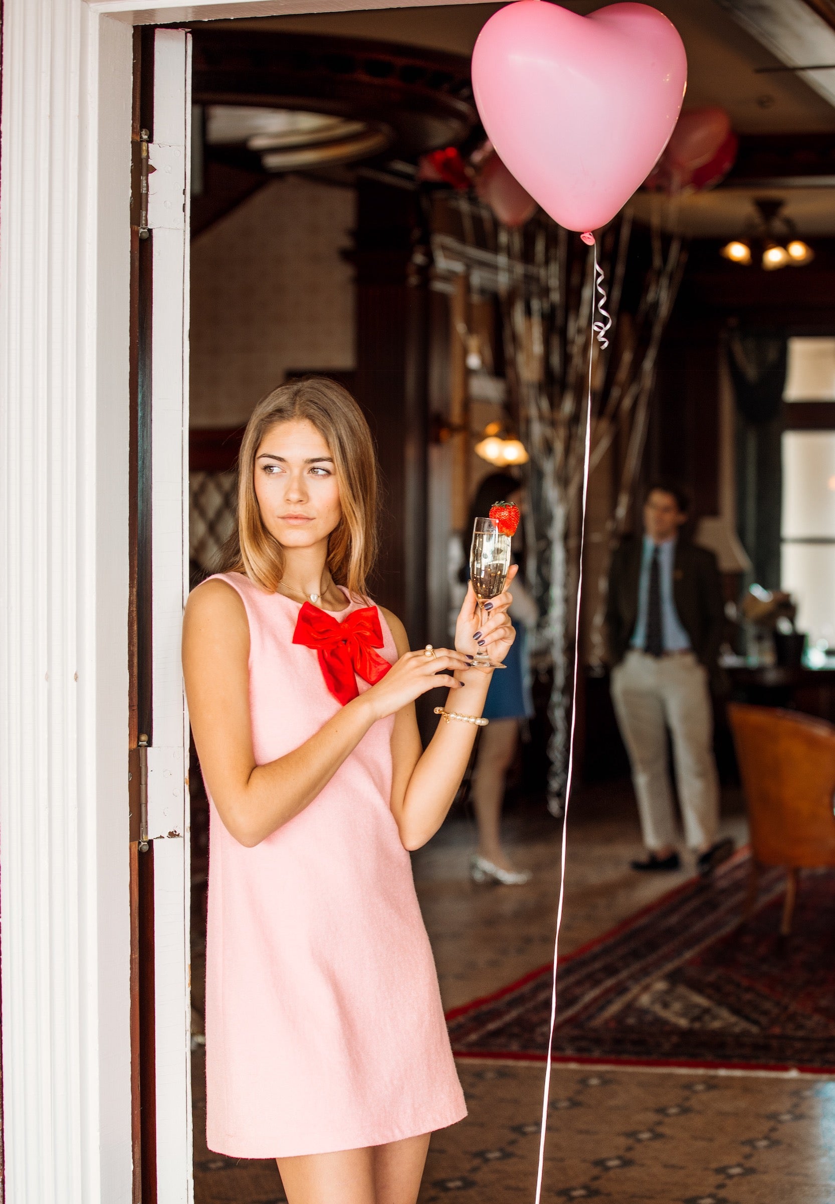 Bridget's Bow Shift Dress