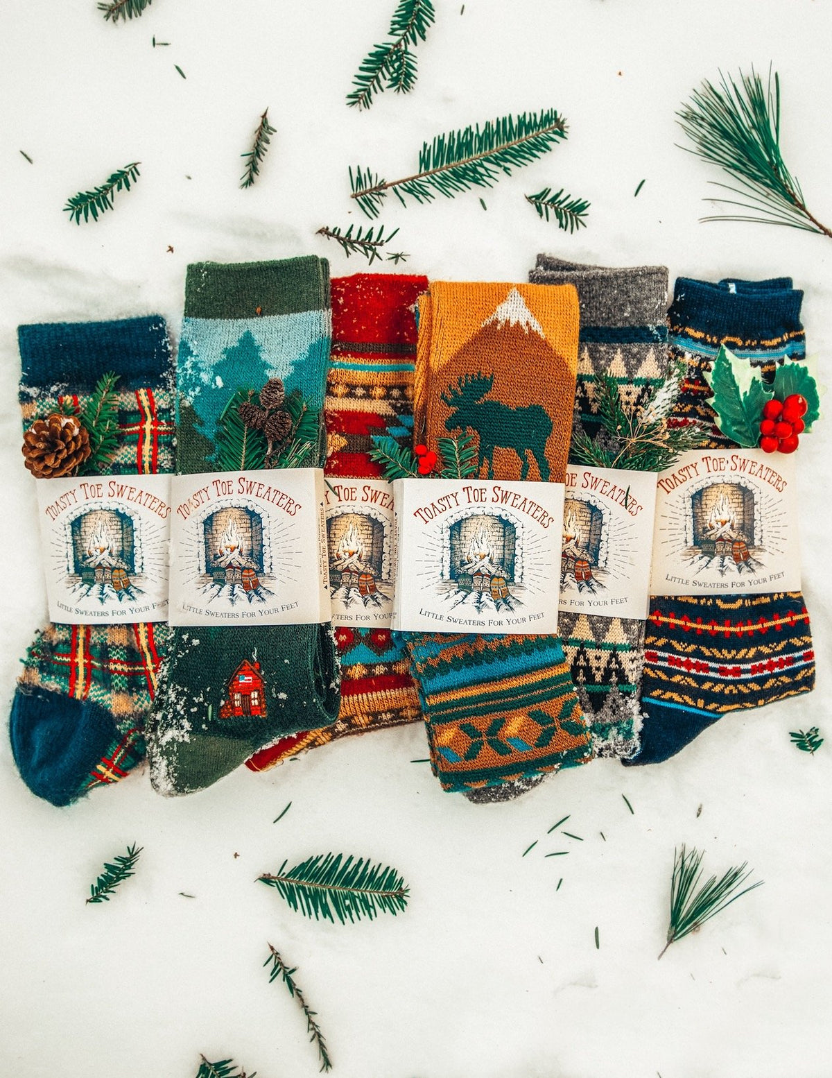 Cozy Cabin Socks