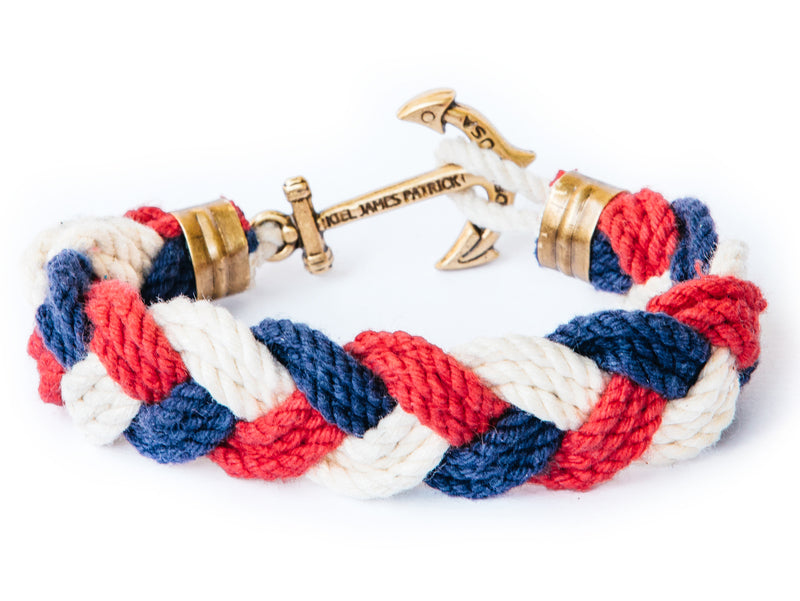 JFK - Kiel James Patrick Anchor Bracelet Made in the USA