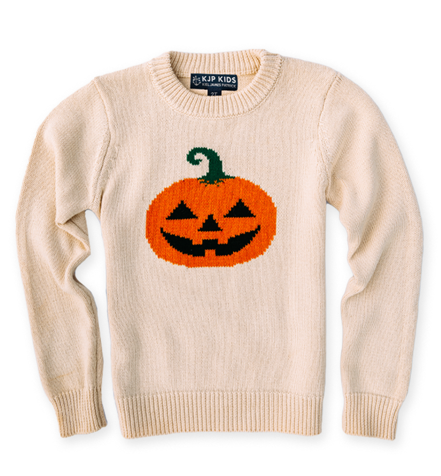 The Jack-O-Lantern Kid's Sweater
