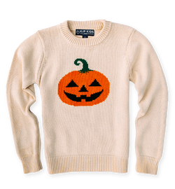 The Jack-O-Lantern Kid's Sweater
