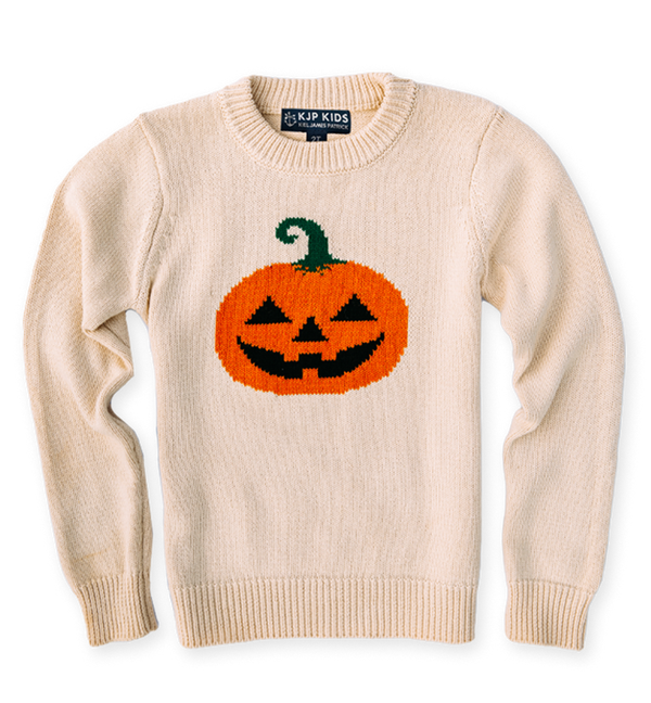 The Jack-O-Lantern Kid's Sweater