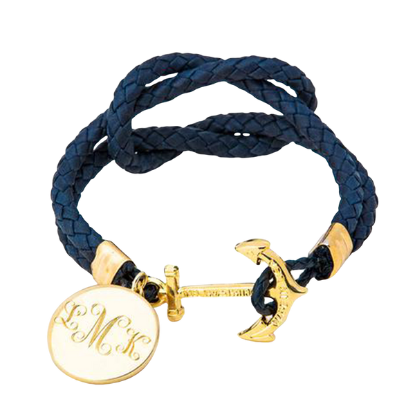 Lake Minnetonka Charm - Kiel James Patrick Anchor Bracelet Made in the USA