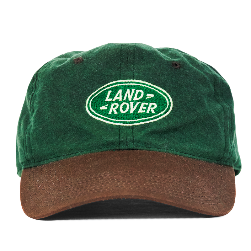 Vintage Land Rover Green and Brown Hat Kiel James Patrick