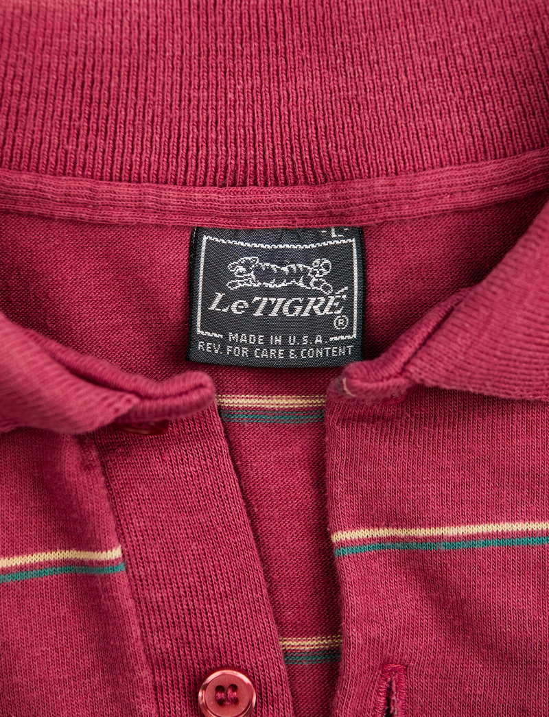 Vintage: Le Tigre Long Sleeve Polo – Kiel James Patrick