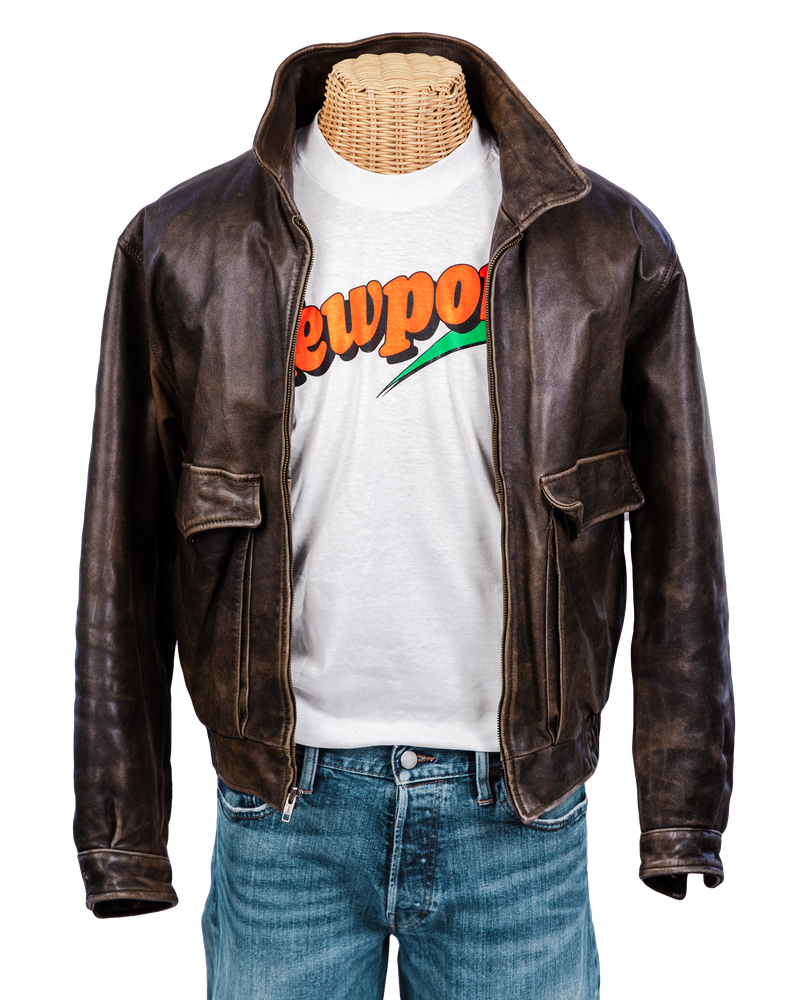 Vintage Baracuta Leather Jacket Kiel James Patrick