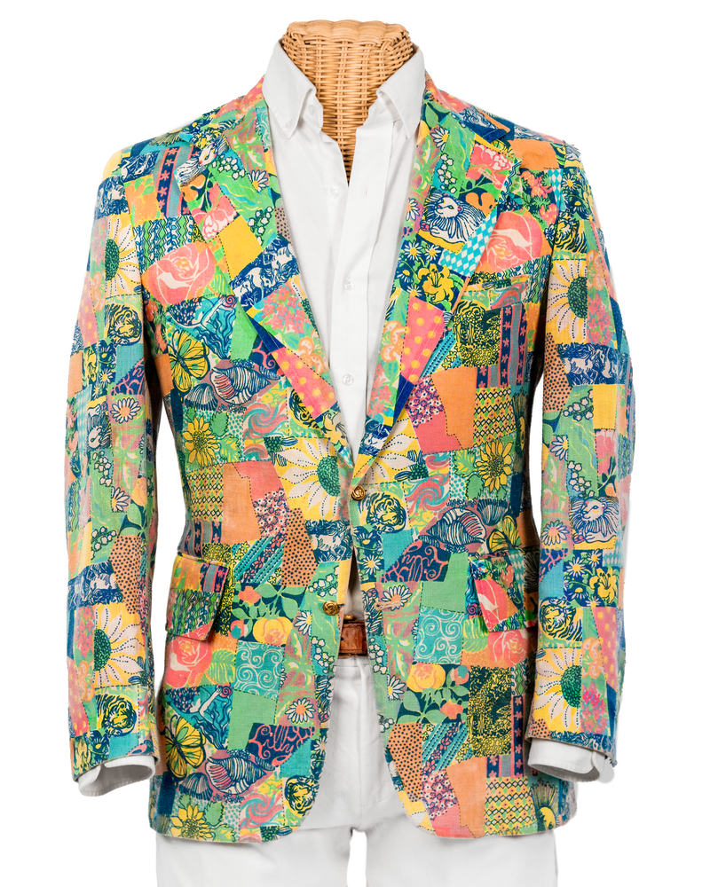 Vintage Lilly Pulitzer Sports Coat Kiel James Patrick
