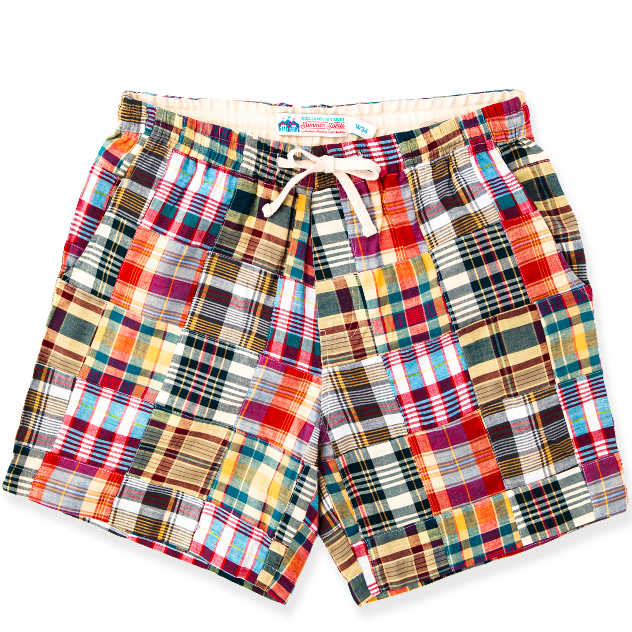Hyannis Madras Drawstring Shorts