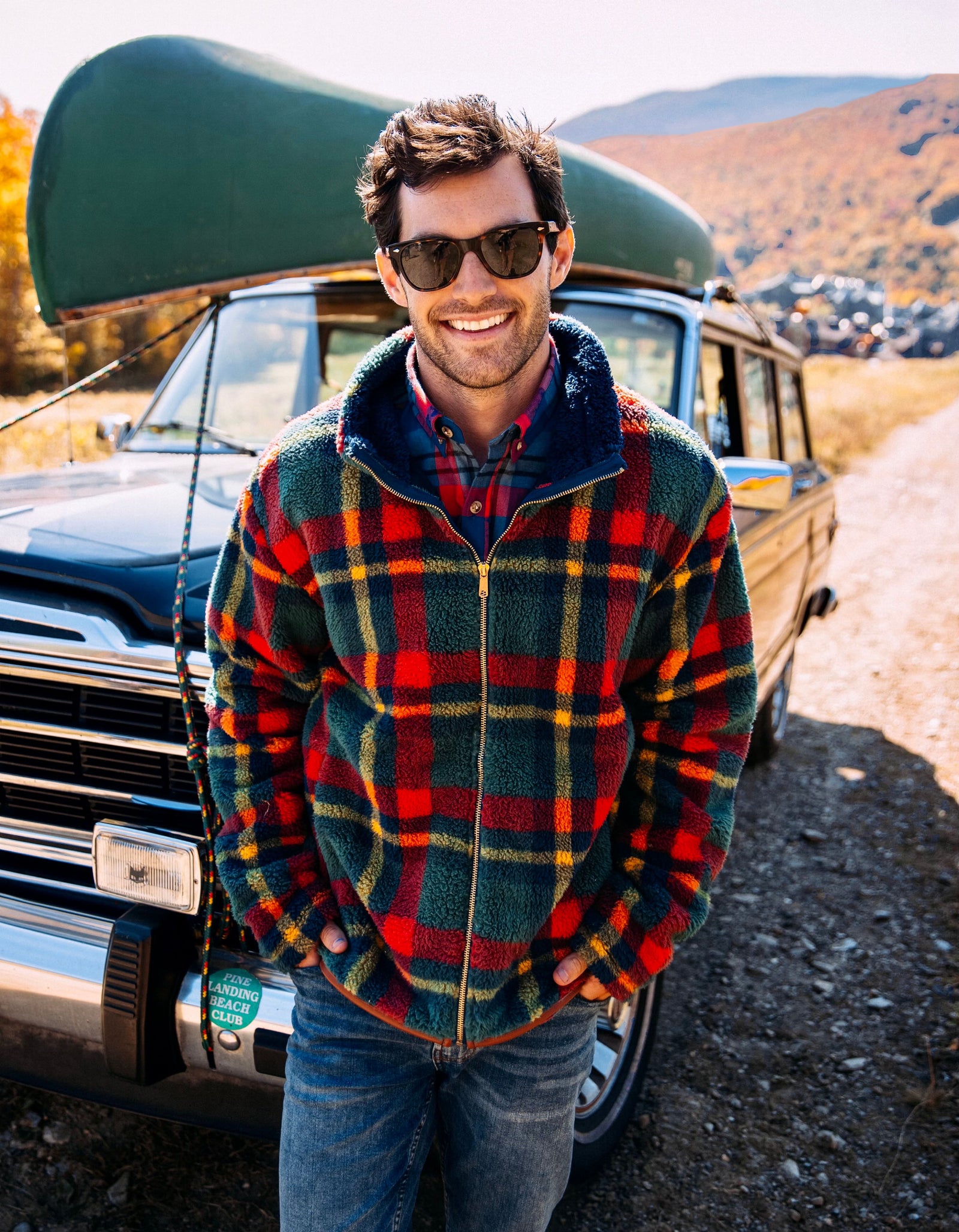 Manchester Plaid Fleece – Kiel James Patrick