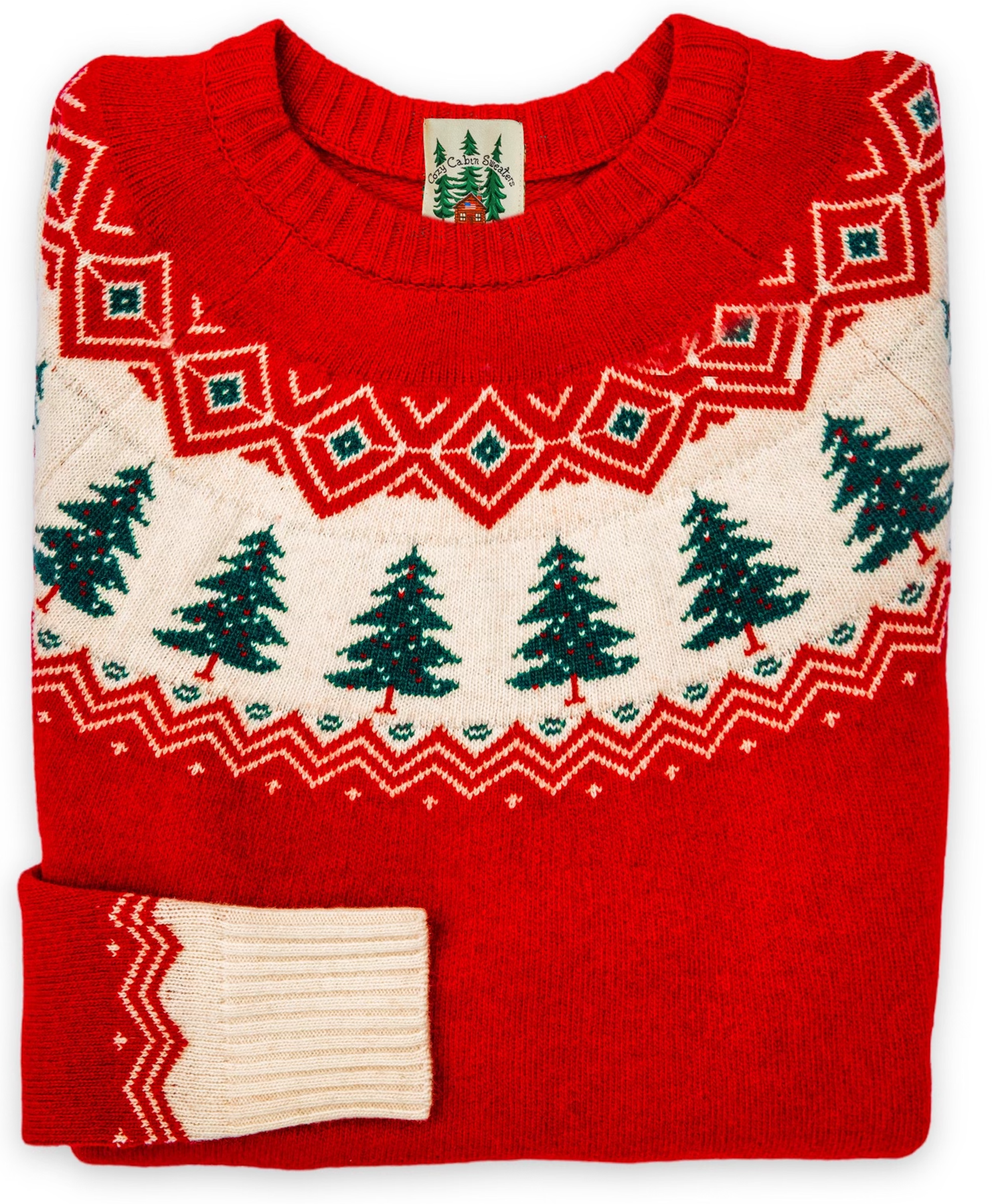 Kiel James Patrick Men's Griswold Woody Monogram Sweater