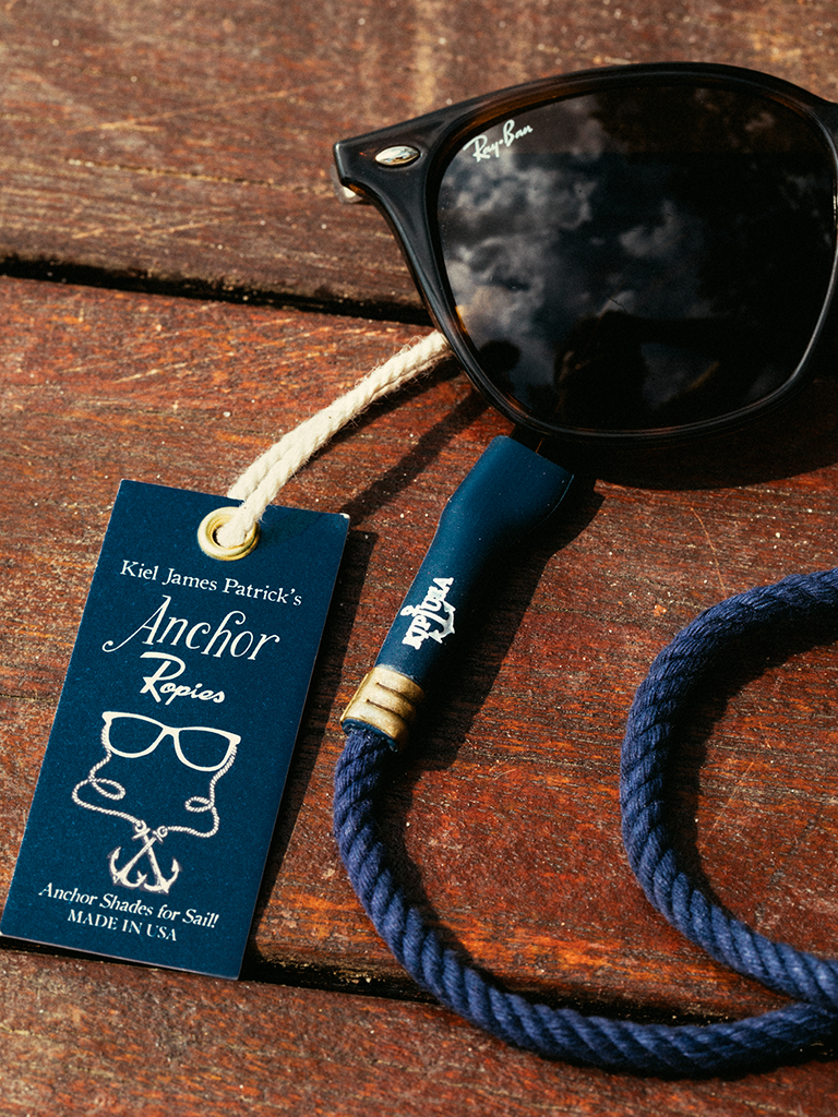 Anchor Ropies Navy - Kiel James Patrick Anchor Bracelet Made in the USA