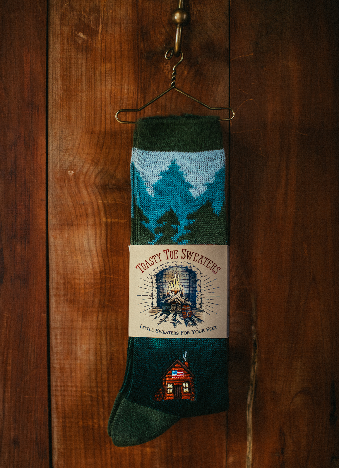 Cozy Cabin Socks