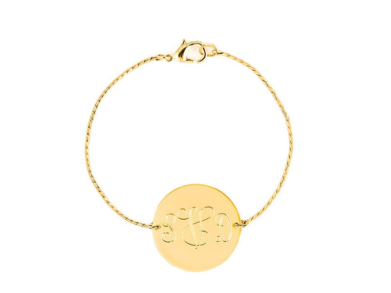 Monogram Chain Bracelet