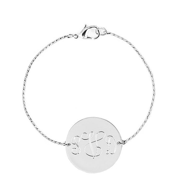 Monogram Chain Bracelet