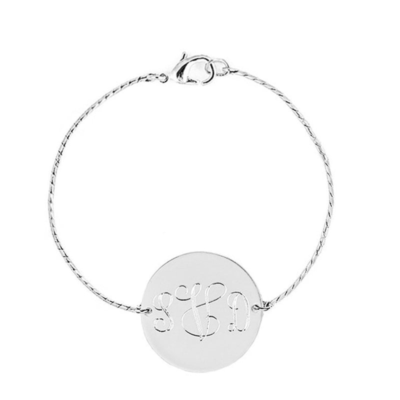 Monogram Chain Bracelet