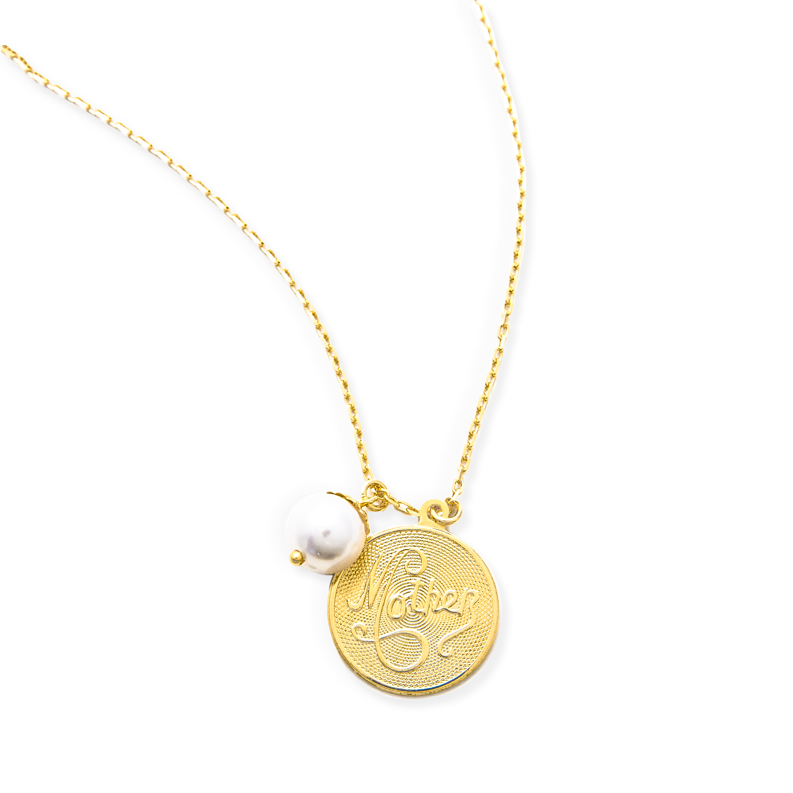 Mother Pearl Drop Necklace