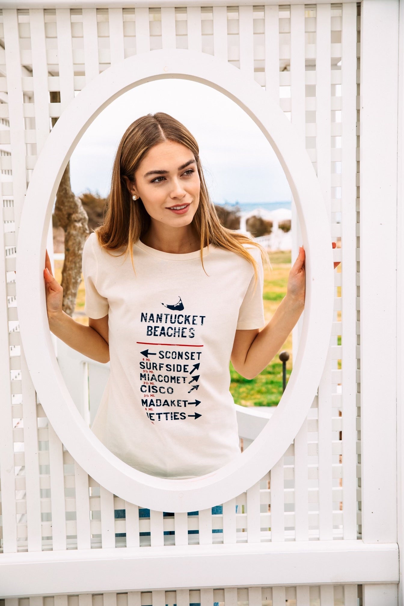 Nantucket Beaches Graphic T-Shirt