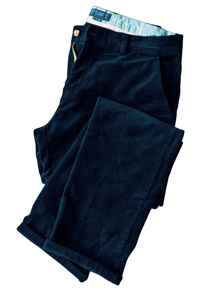 Cozy Campfire Corduroy Pants in Navy