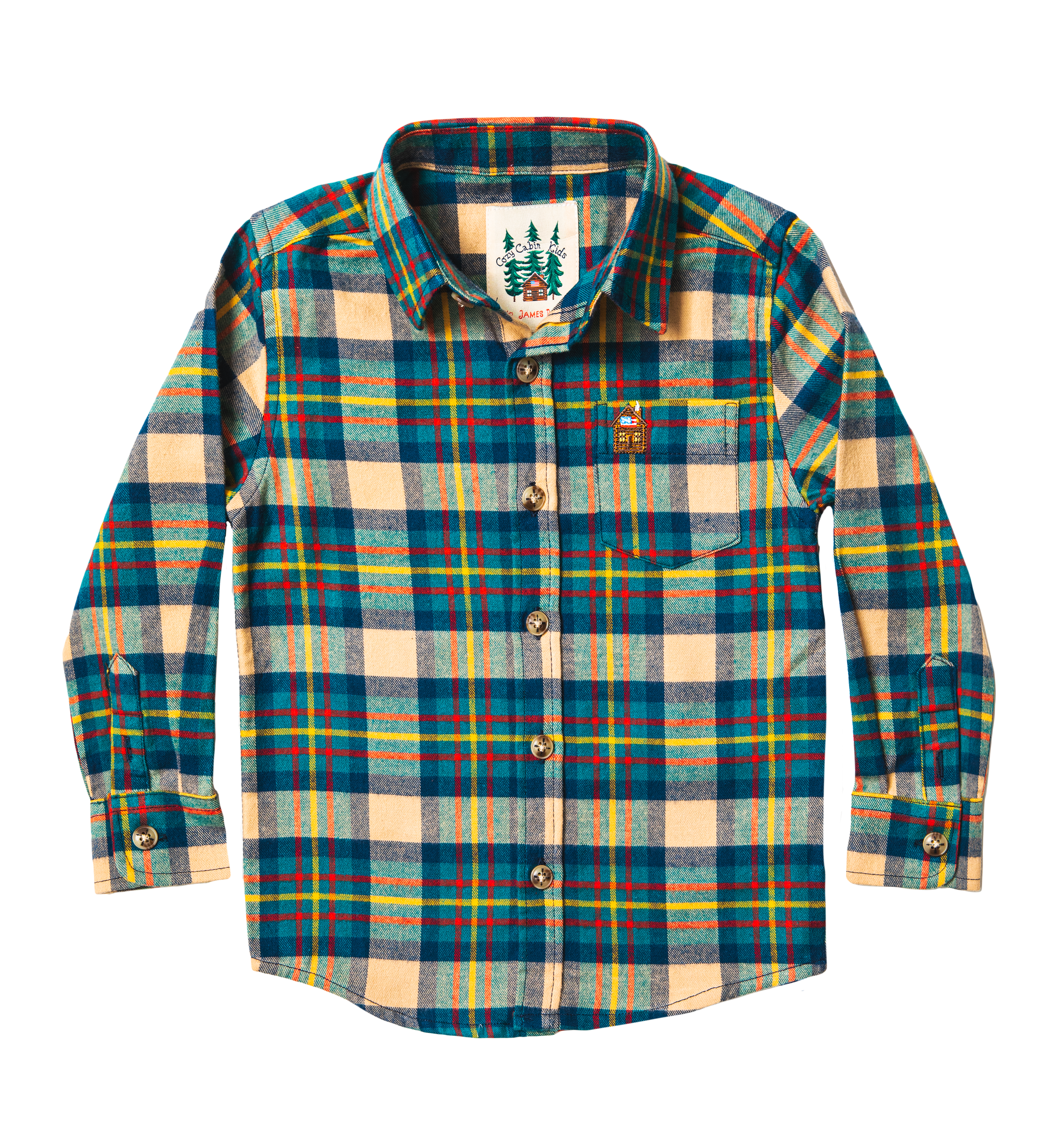 New England House Flannel Shirt - Kid's