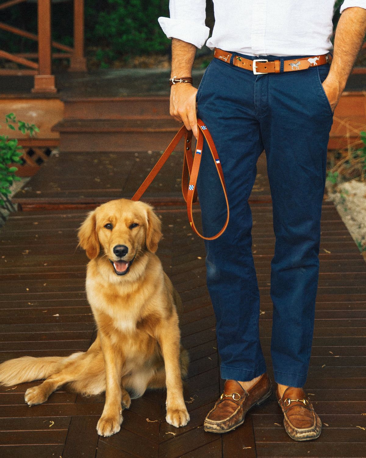 New England Chinos in Navy