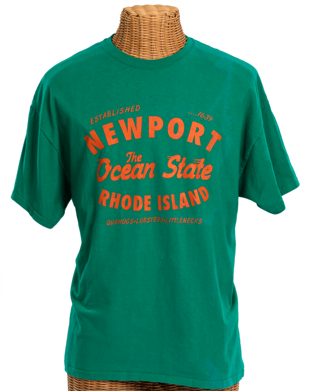 Vintage: Newport Rhode Island The Ocean State Established 1639 Tee