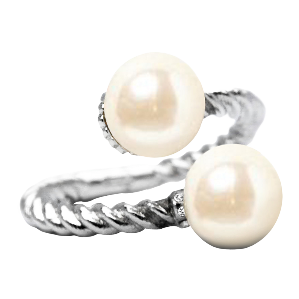 Oysters Rockefeller Silver Ring