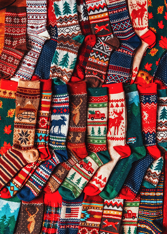 Santa's New Sleigh Socks