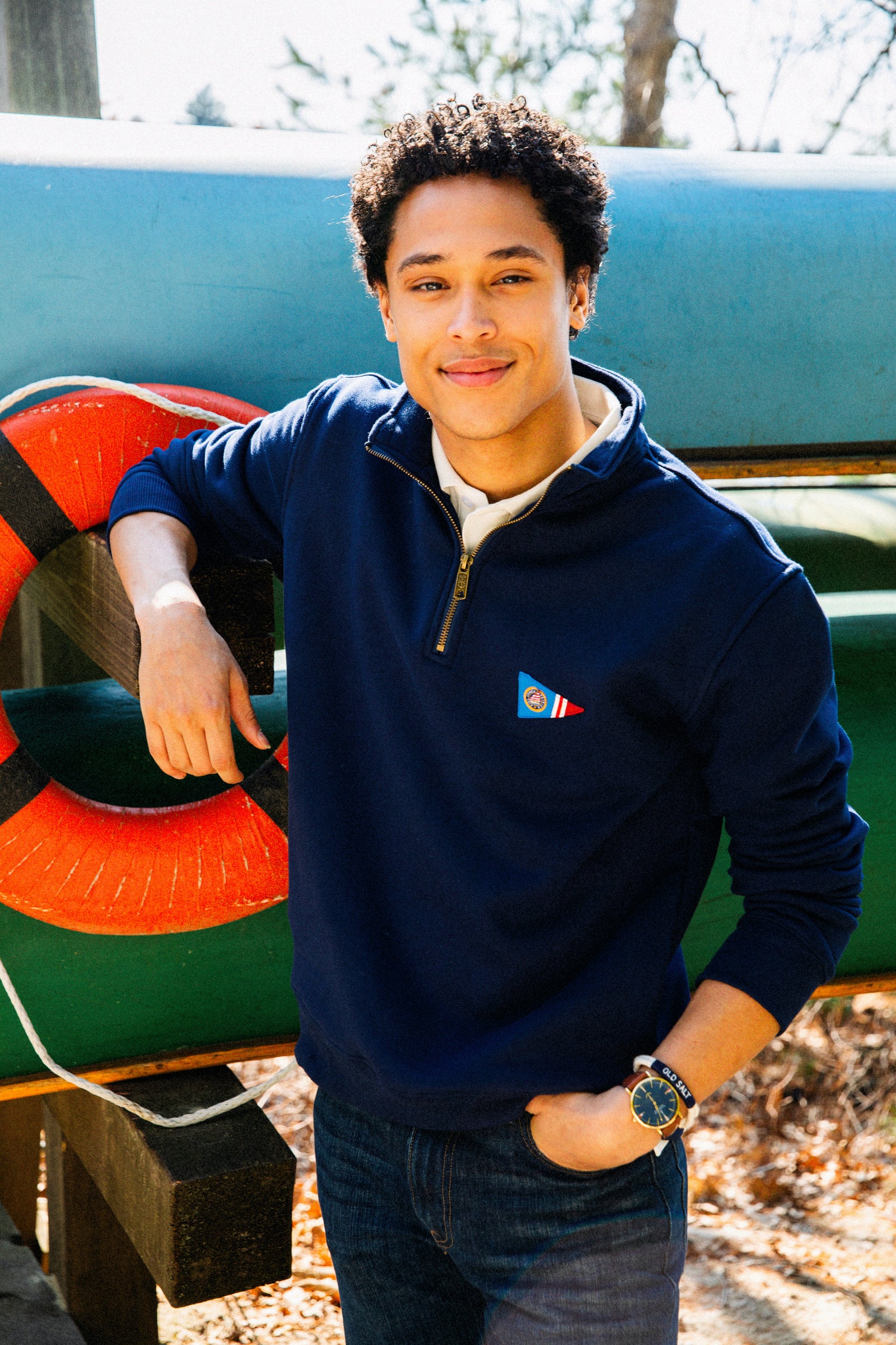 Newport to Bermuda Quarter Zip - Men's – Kiel James Patrick