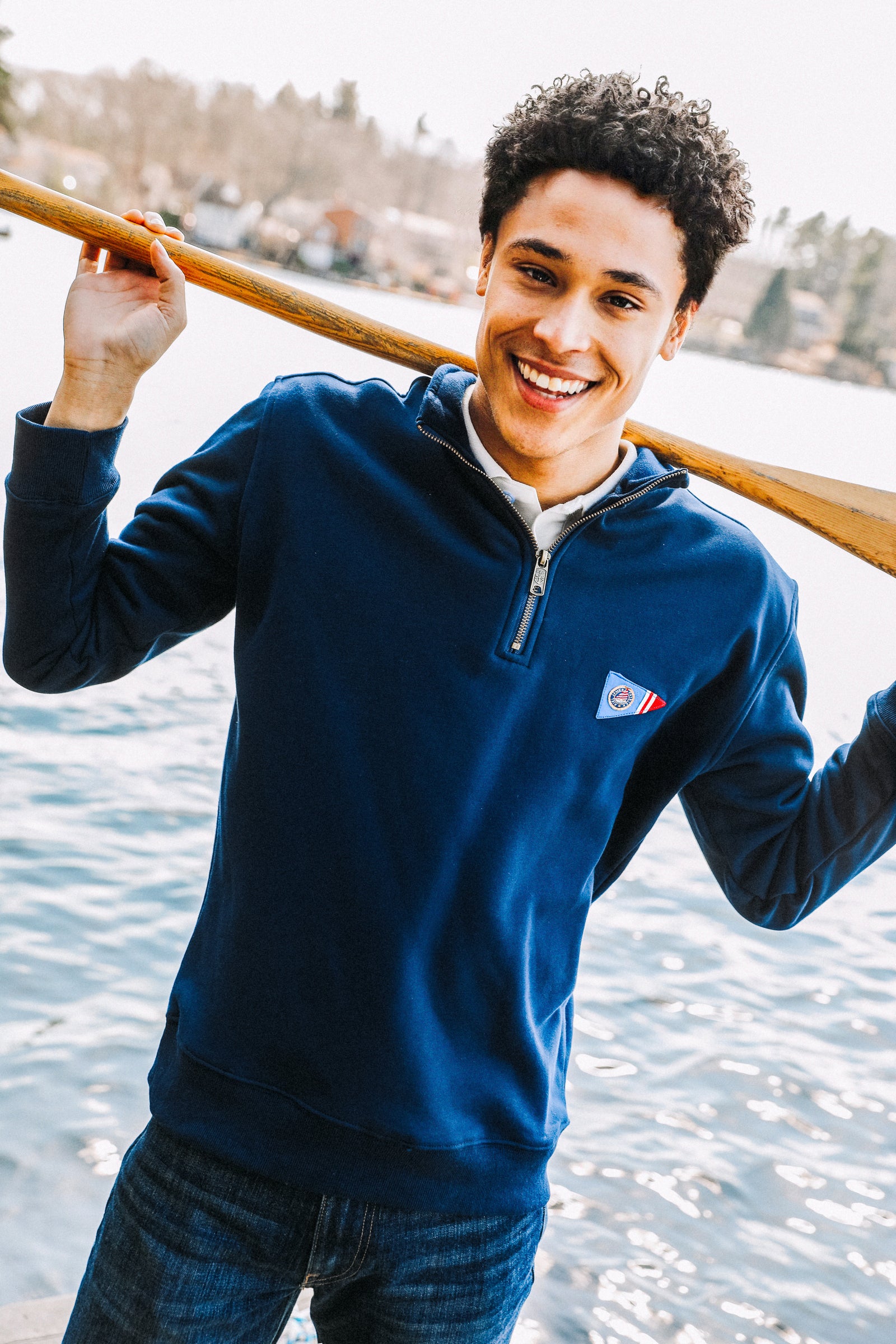 Newport to Bermuda Quarter Zip - Men's – Kiel James Patrick