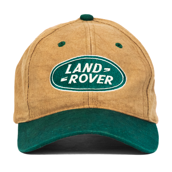Vintage: Land Rover Tan and Green Hat