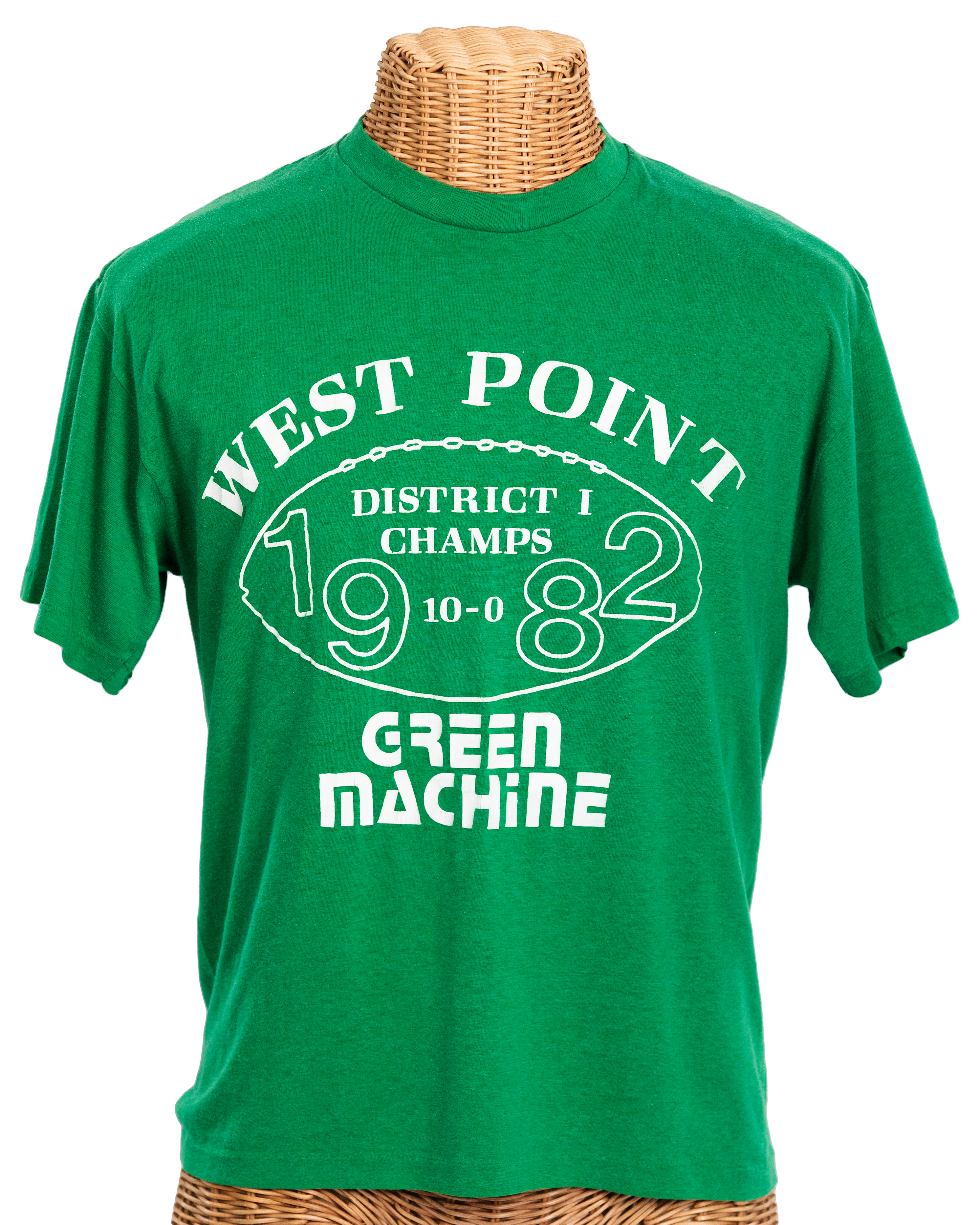 Vintage: West Point District Champs 1982 Green Machine Tee